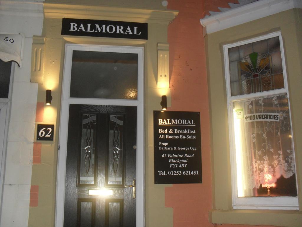 Balmoral Guest House Blackpool Dış mekan fotoğraf